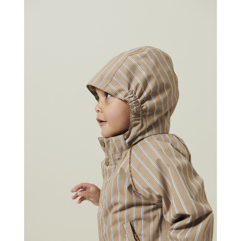 Køb MarMar Tech. Summer Outerwear Sea Forest Stripe Olio Jakke Outerwear