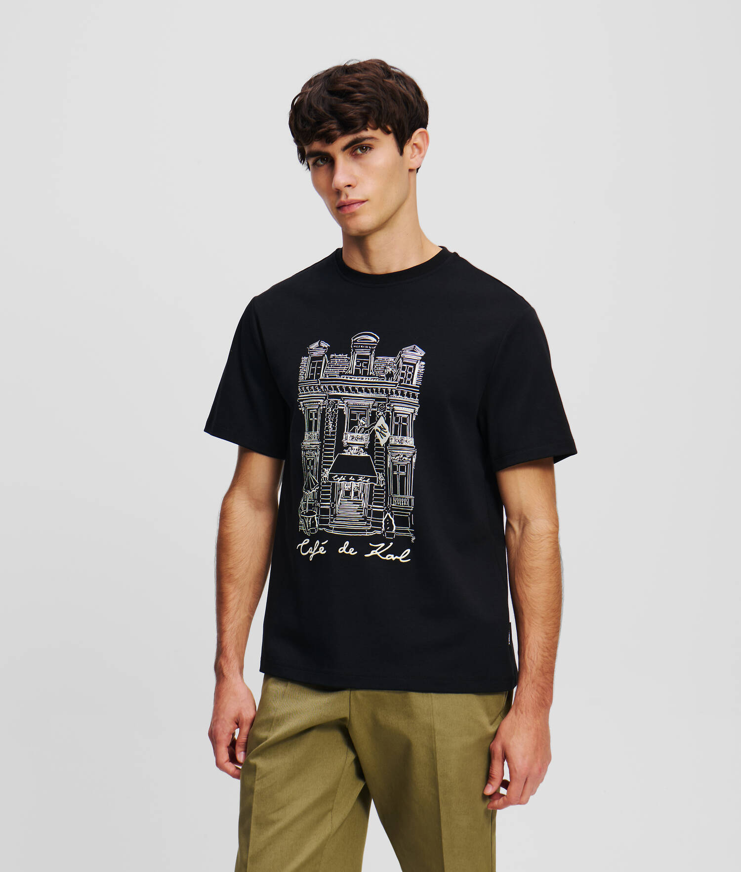 T-SHIRT KL X JORGE PARRA - Noir