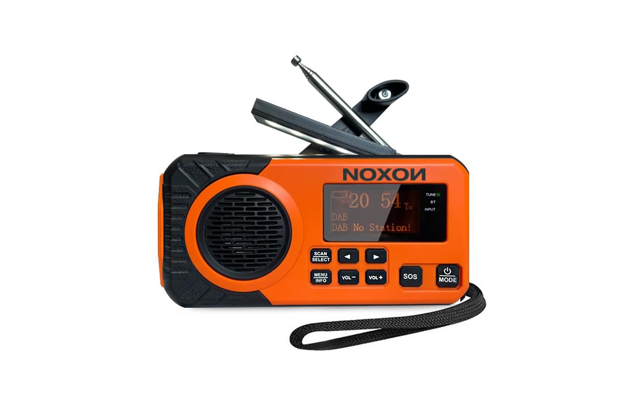 DAB+ Radio Dynamo Solar 311 OrangeNotfunk Outdoor DAB+ Radio