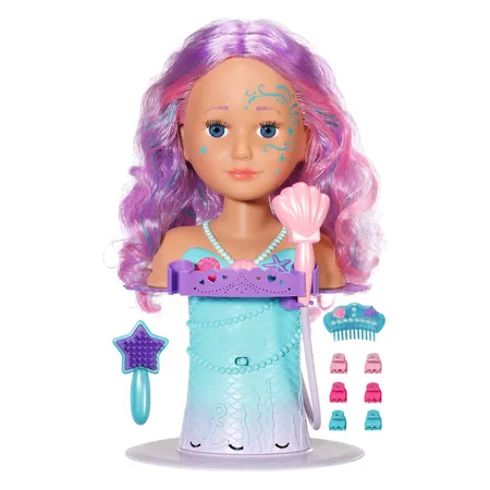 BABY born® Sister Styling Head Meerjungfrau