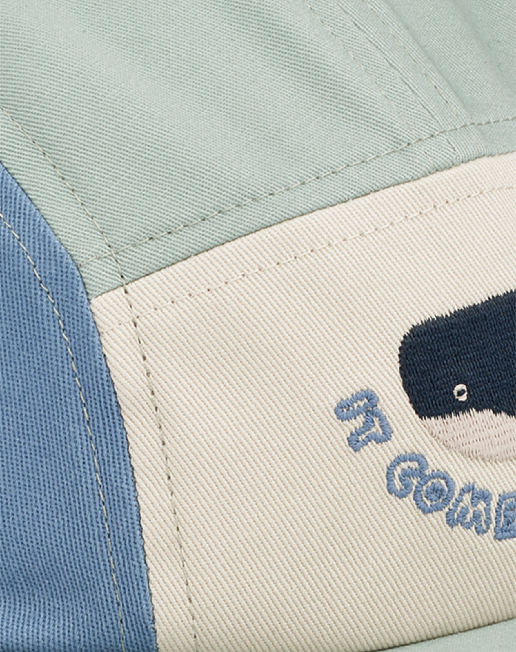 Basecap RORY WHALE in ice blue mix