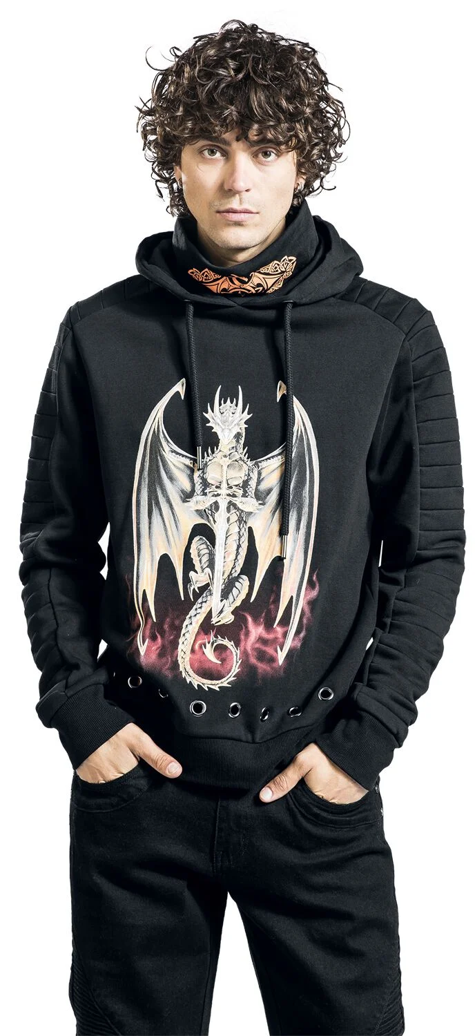 Gothicana X Anne Stokes - Sweat à capuche | Gothicana by EMP Sweat-shirt à capuche