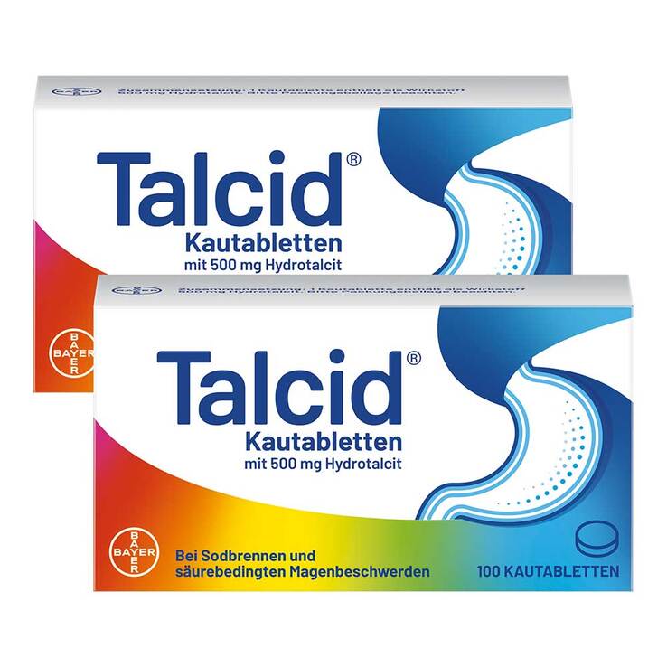 Talcid Kautabletten, 2x100 St