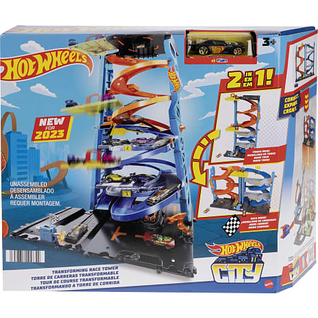 Hot Wheels City Transformerende racertårn