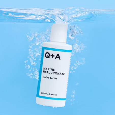 Q+A Marine Hyaluronate Toning Lotion