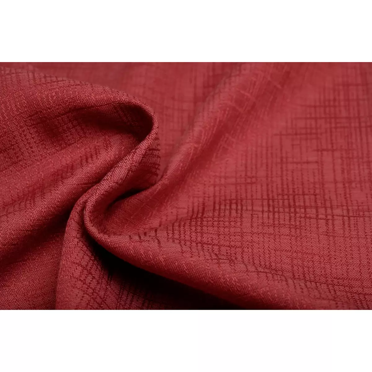 Nachtvorhang Rustik Rot