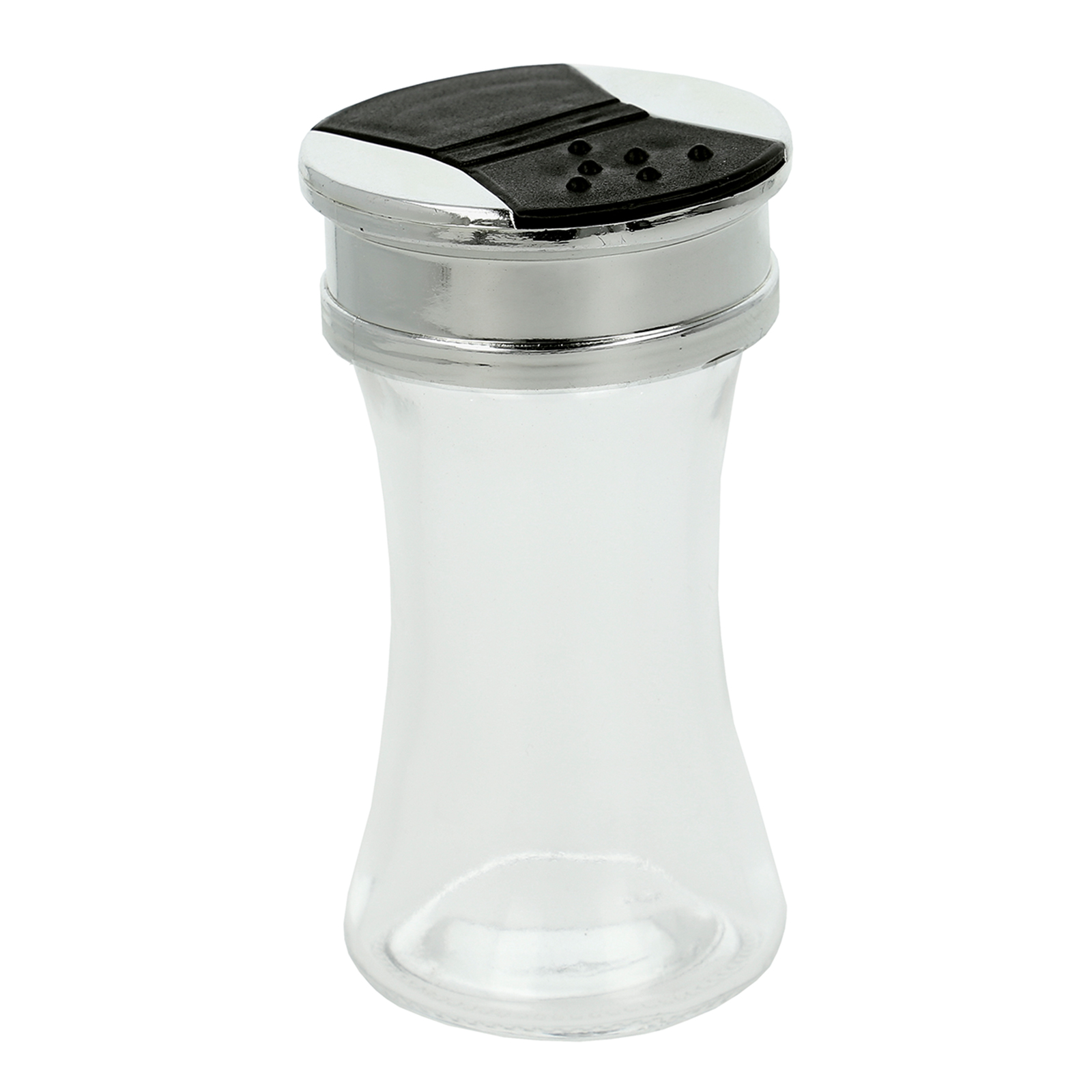 Gewürzstreuer - Glas - Edelstahl