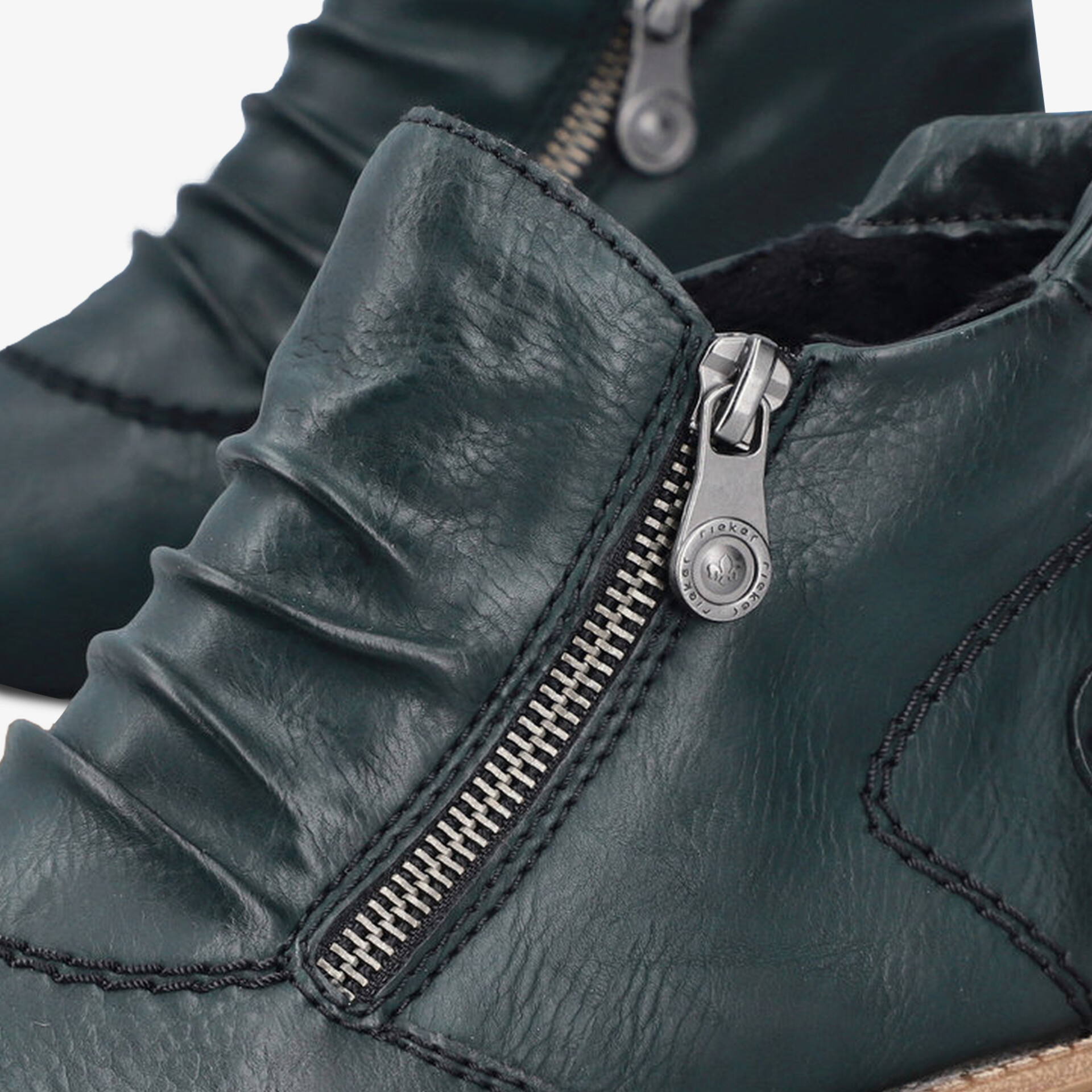 rieker Damen Klassische Stiefeletten grün
