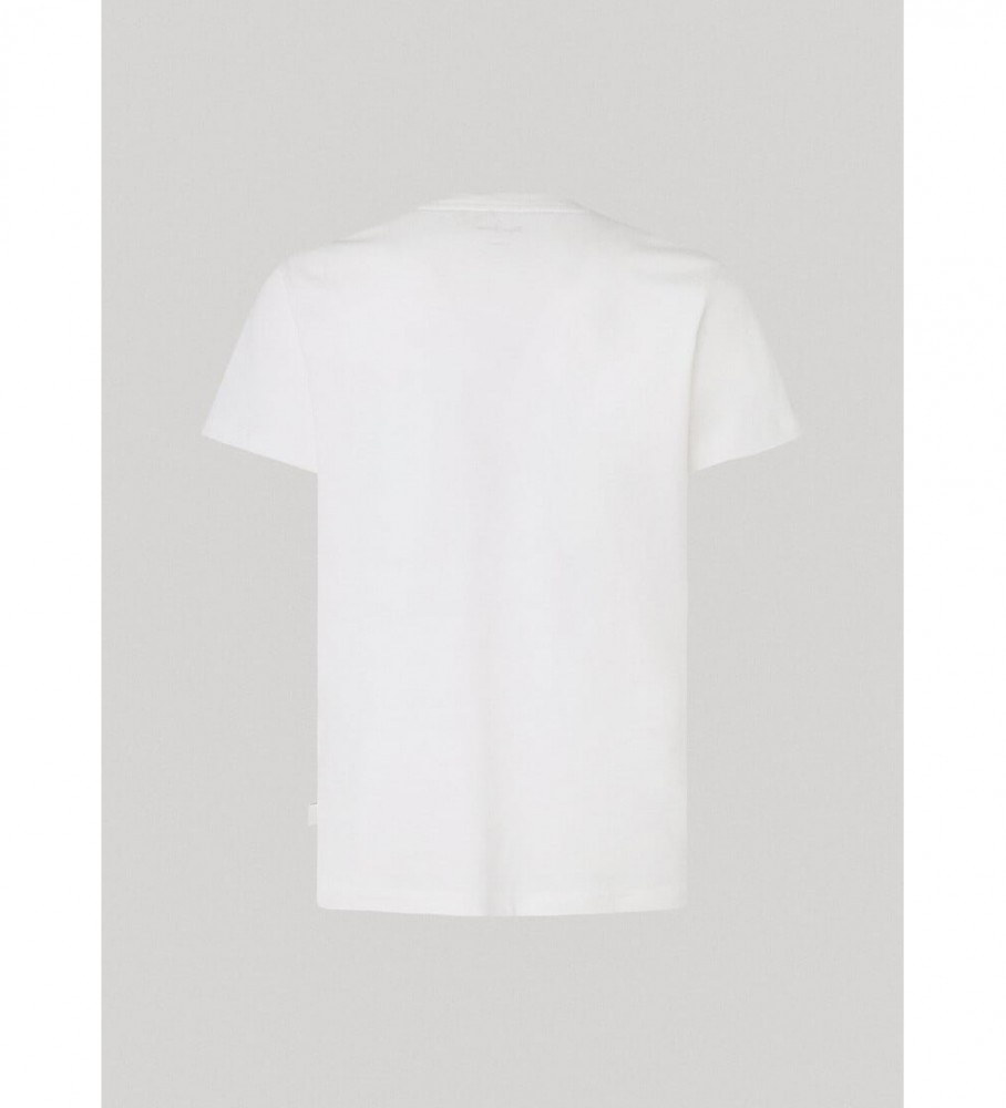 Camiseta branca Pepe Jeans Kody