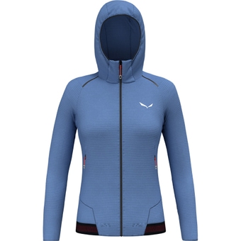 Salewa Pedroc Polarlite Hooded  Fleecejacke Morning Blue Damen