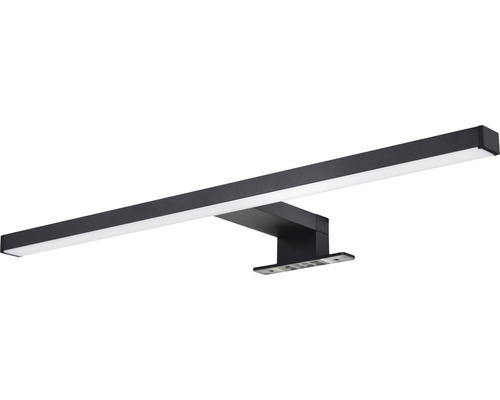 FLAIR LED spiegelklemlamp 870 lm 3000 K HxBxD 13,6x50x3,8 cm Rasalas zwart