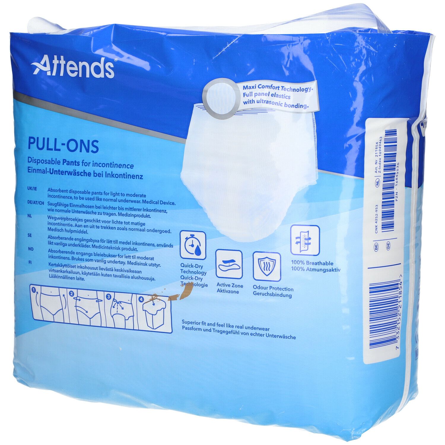 Attends® Pull-Ons 4 XL