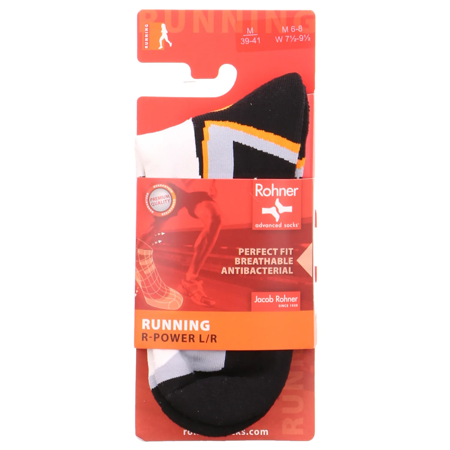 ROHNER Funktions-Socken Weiss Textil