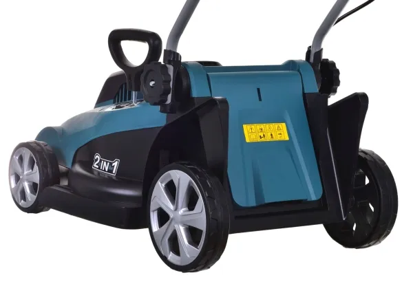 Makita ELM3720X, Skubbe plæneklipper, 500 m², 37 cm, 2 cm, 5,5 cm, 40 L