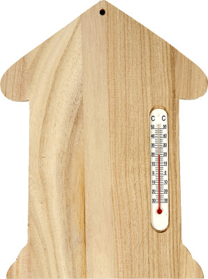 Termometer-Hus - Str. 23,5X16,5 CM - 1 Stk