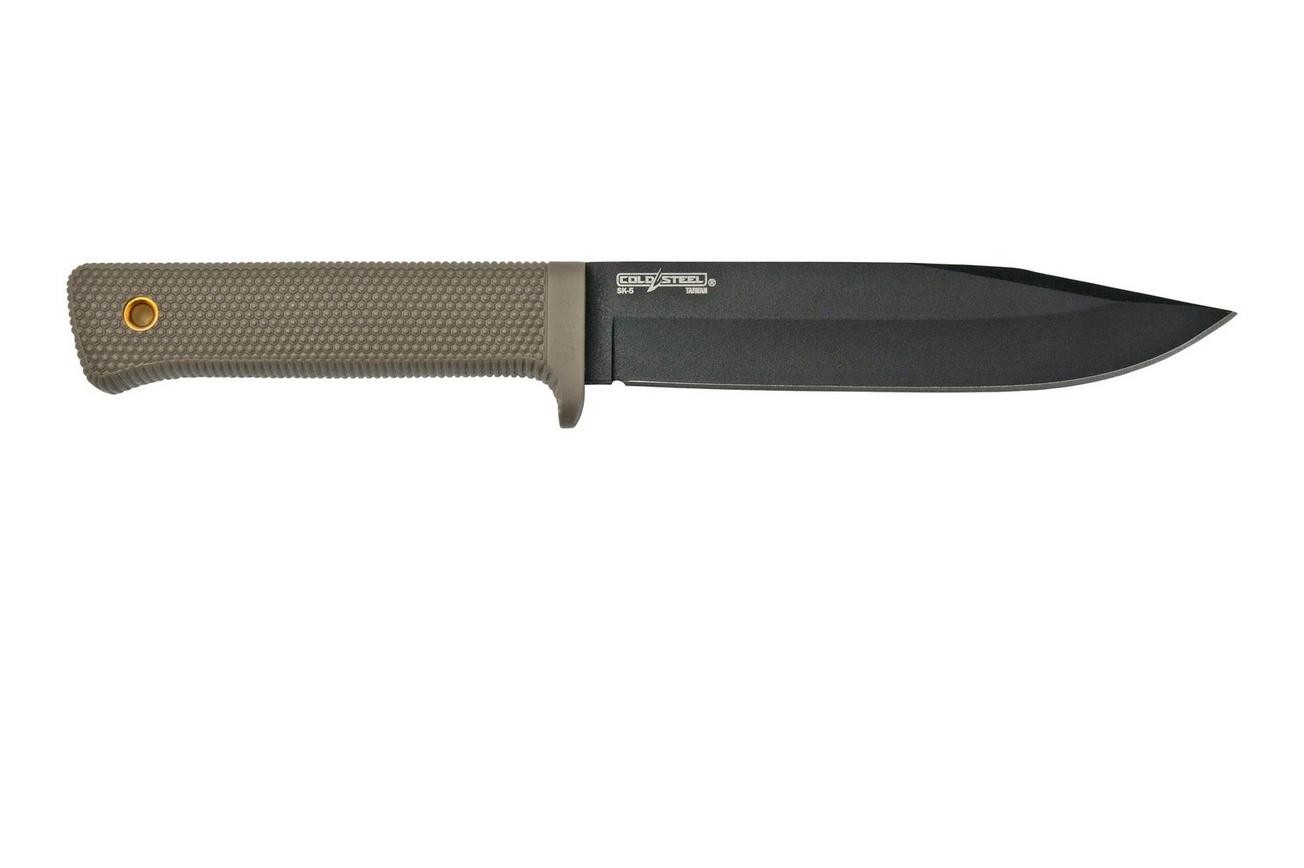 Cold Steel SRK 49LCKDEBK Dark Earth, vaststaand mes