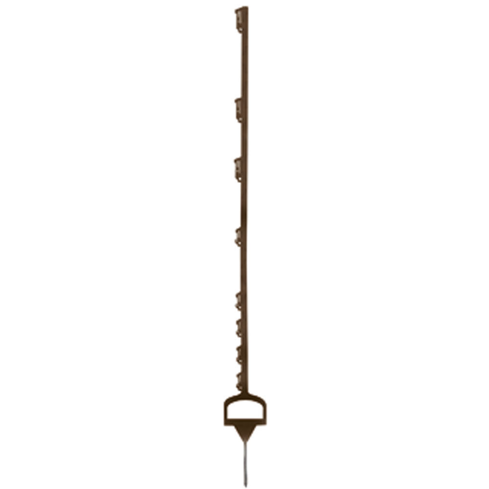 Gallagher - Stijgerbeugelpaal - 34 cm - 5 Stuks - Terra - 155 cm - 155 cm