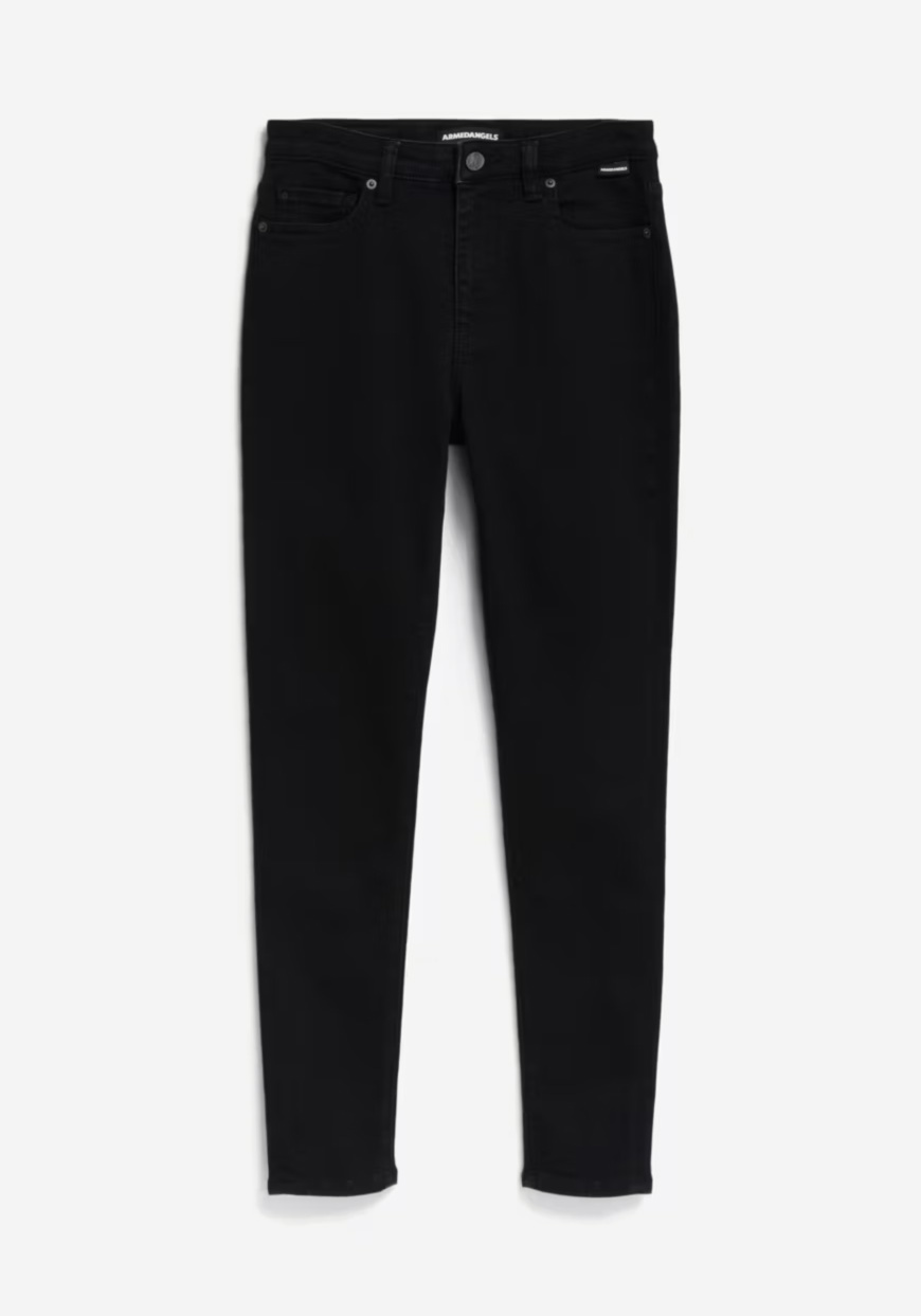 Armedangels Damen-Jeans Tillaa Rinse Black