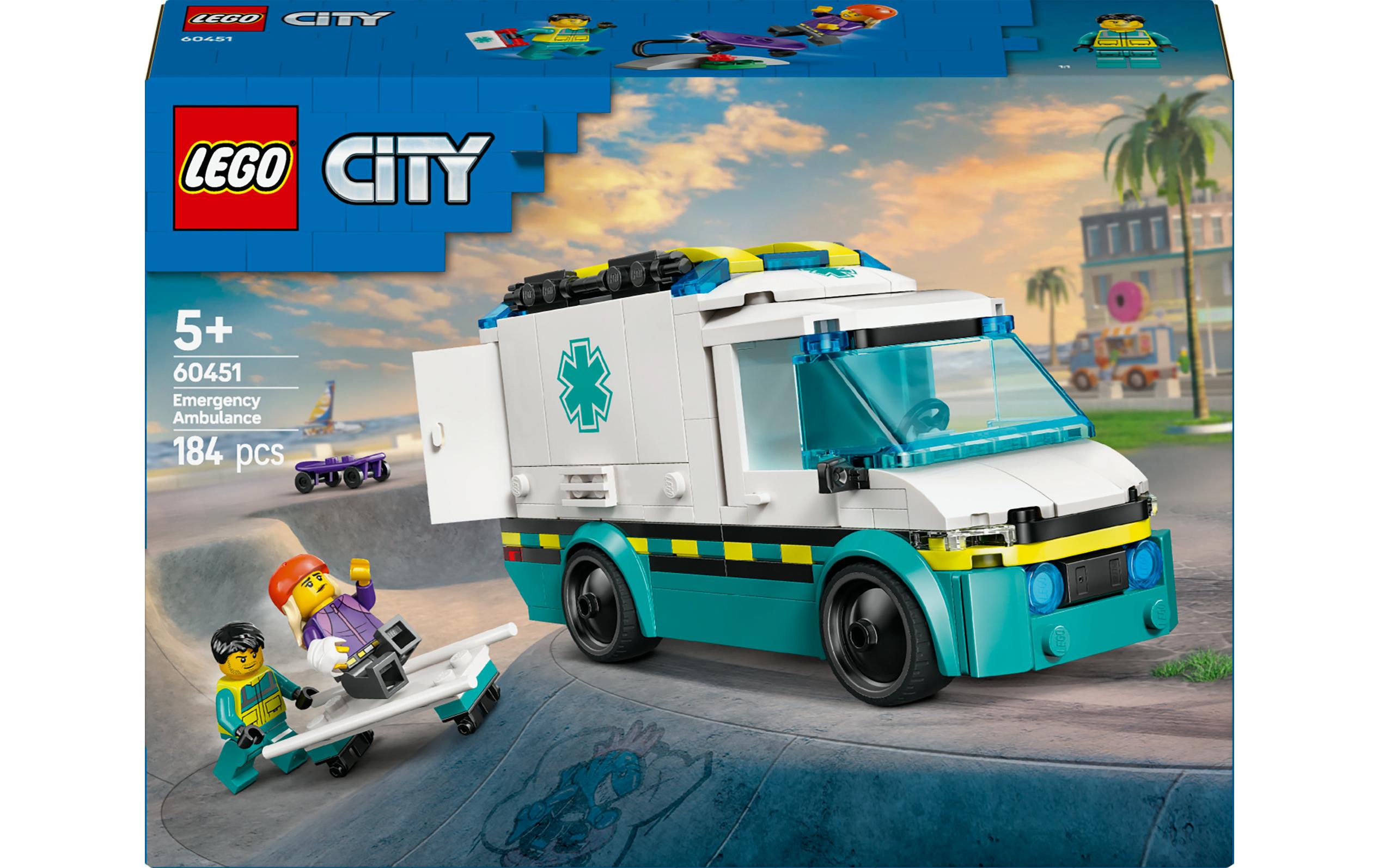 City Rettungswagen 60460Vielseitiges Konstruktionsspielzeug zur Förderung der Kreativität und Fantasie