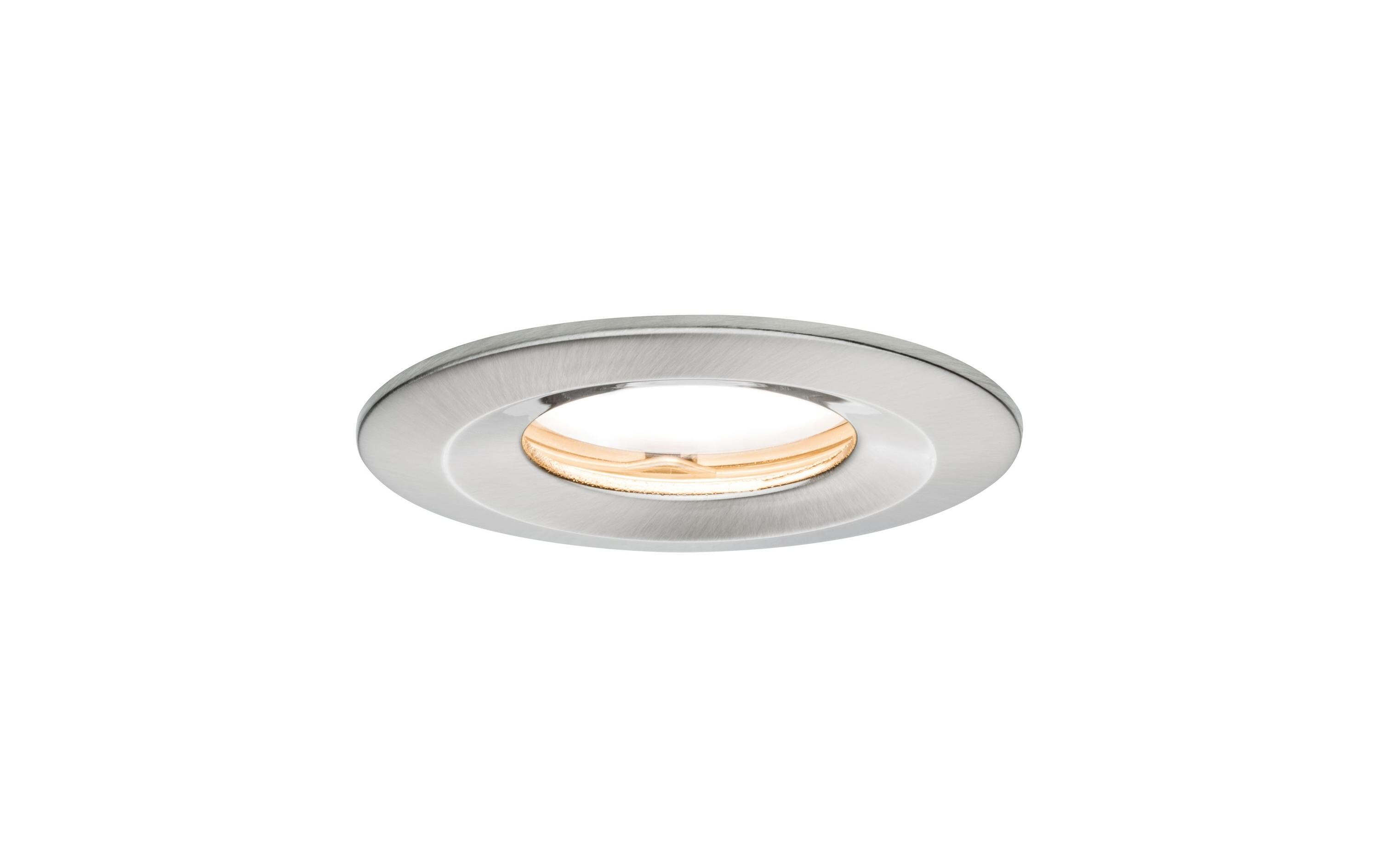 Einbauspot Nova Plus Coin Starr, 1 x 6 W, 2700 K, EisenLED Einbauspot