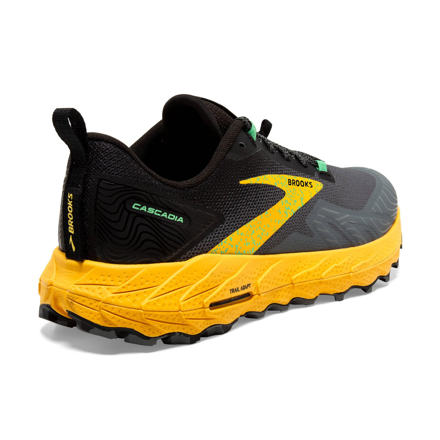 Brooks| Herren Trailrunningschuhe CASCADIA 17 grau/gelb
