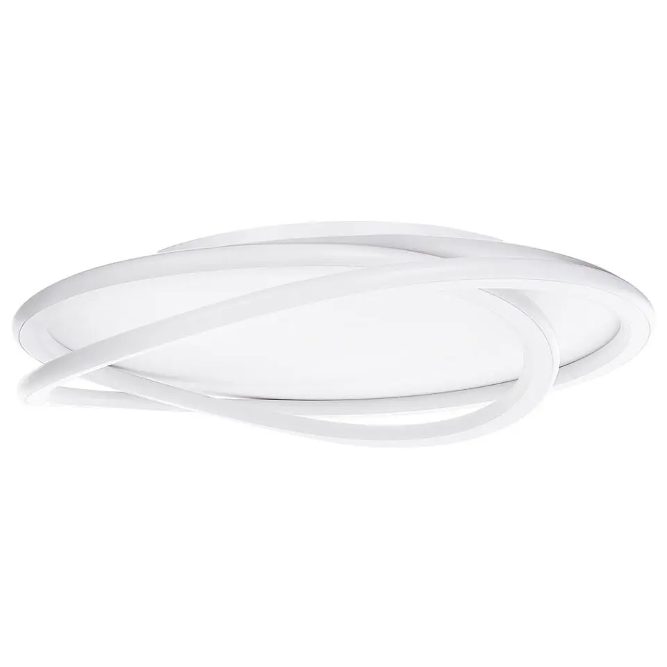 LEYLAN - Plafondlamp LED - Wit - Acryl