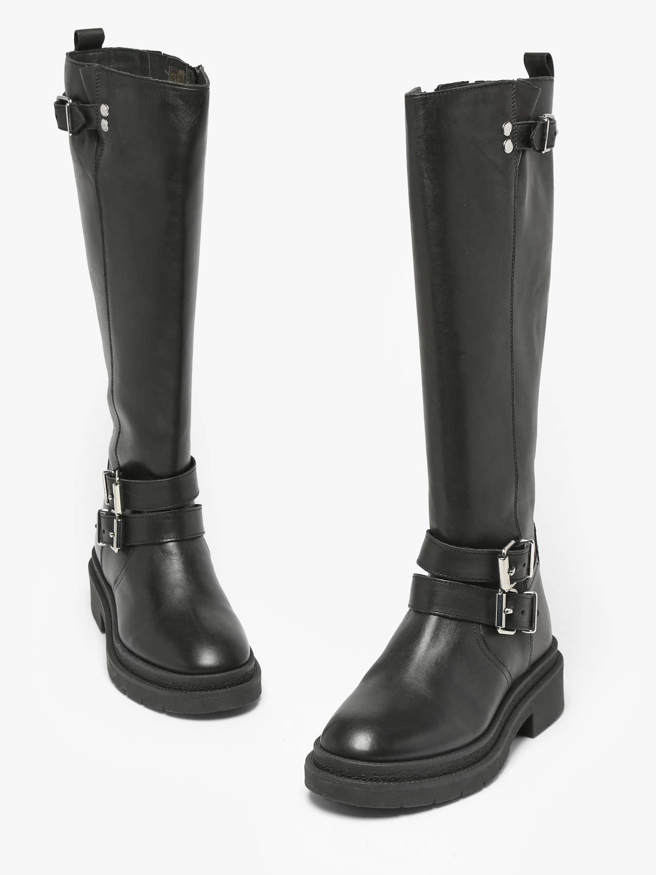 Bottes Bennie en cuir PS POELMAN