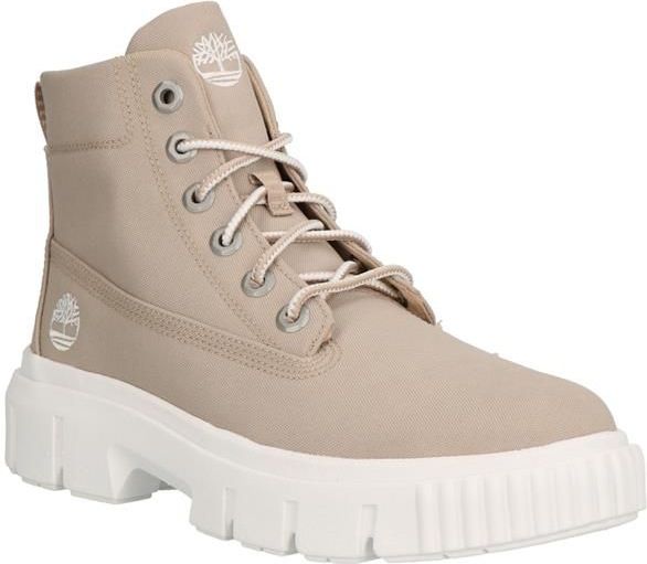 Timberland - Greyfield Fabric Boot - Light Beige - ReCanvas - Damesboots