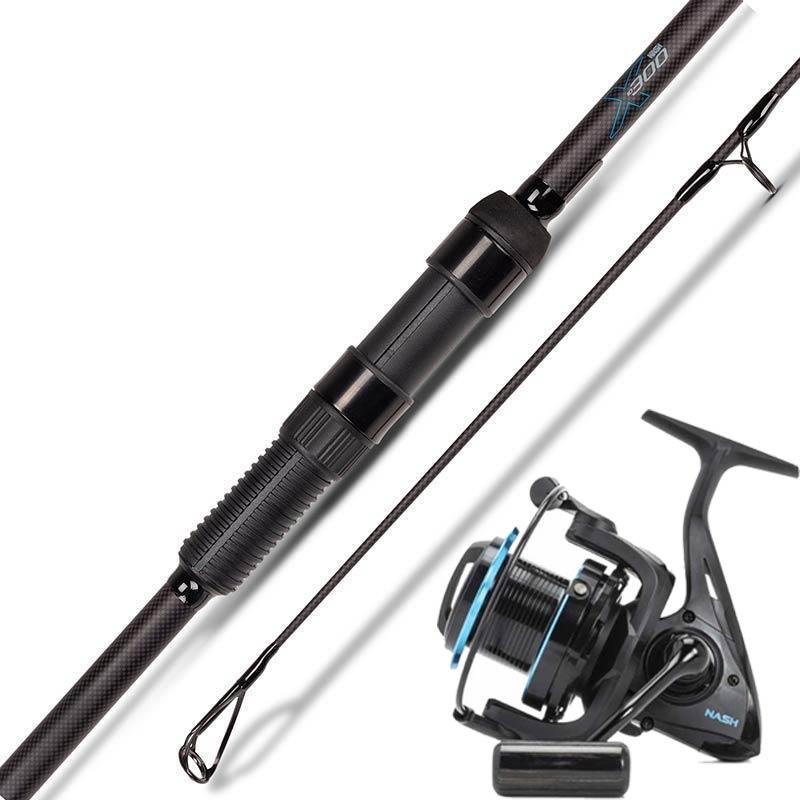 Ensemble Carpe Nash X-Series 12 Pieds 3,25Lbs + Lr 6000