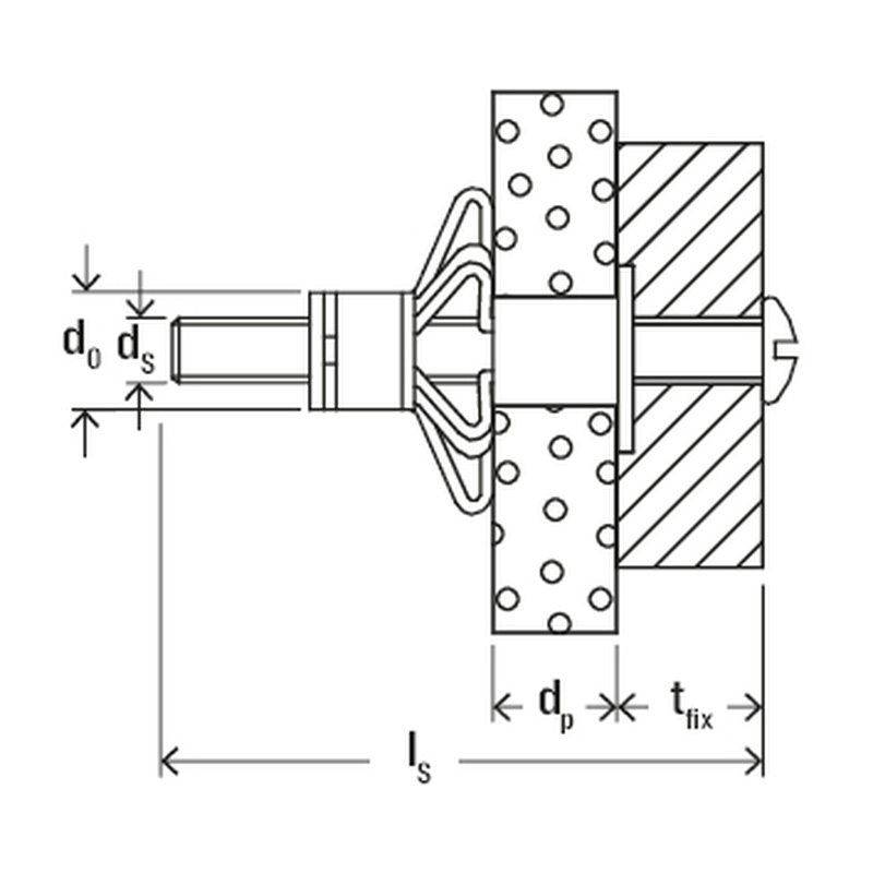 Fischer HM S metalen hollewandpluggen 5x52mm