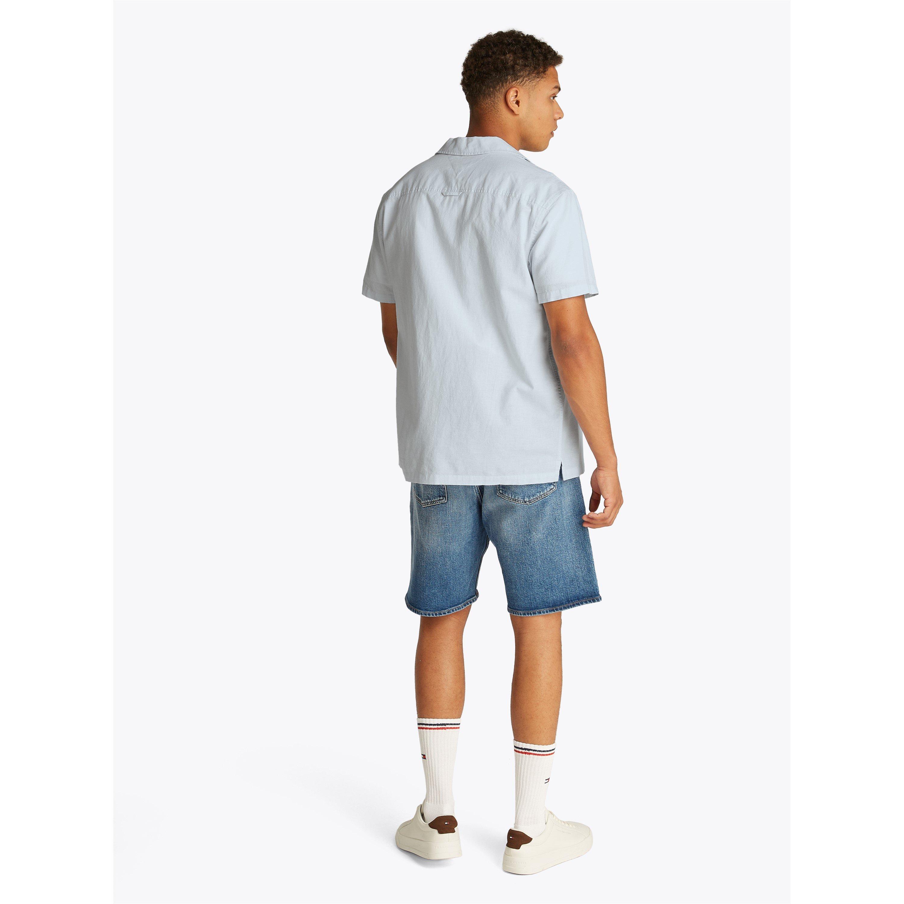 Tommy Jeans TJM LINEN BLEND CAMP SS EXT