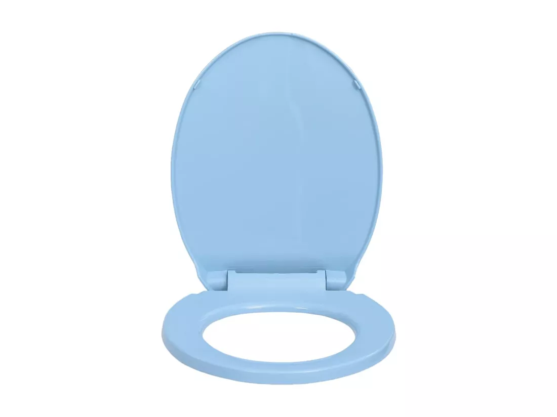 Siège de toilette abattant bleue 46 x 34 x 34 cm 02_0002924