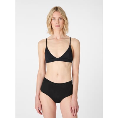 Damen-Triangel-BH, Schwarz