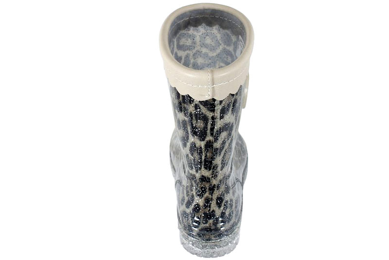 SOFIE SCHNOOR GUMMISTØVLE I LEOPARD PVC