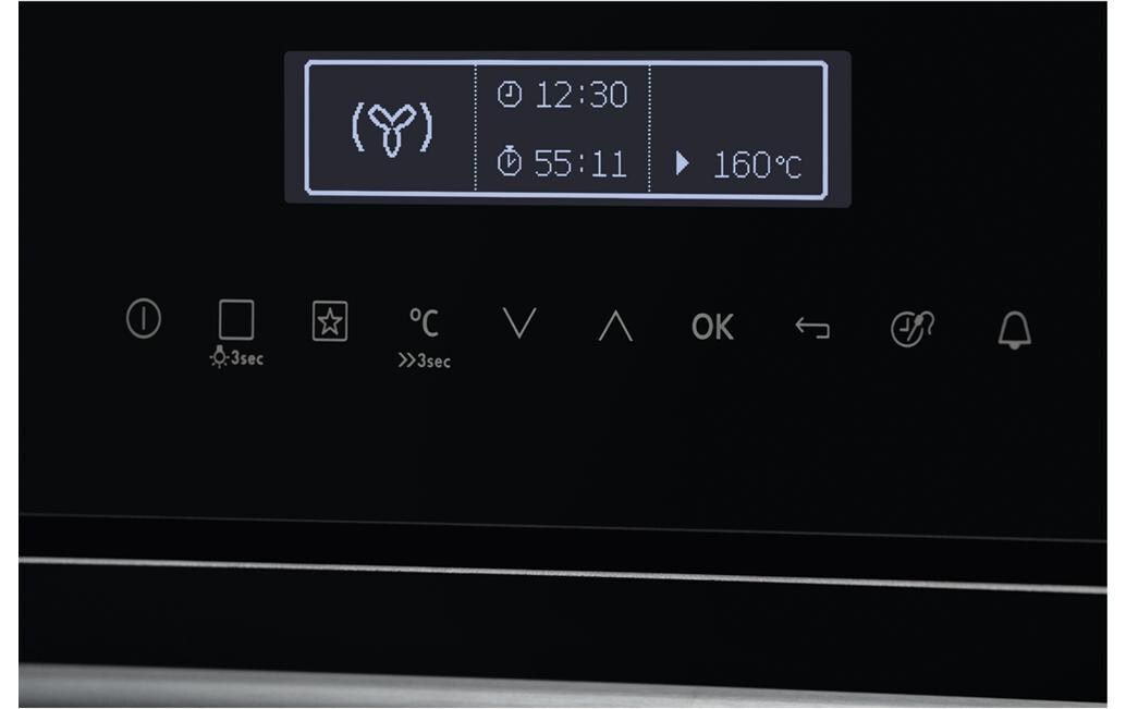 Einbaubackofen EB6GL4XCN Schwarz A+<br>Backofen für den Einbau