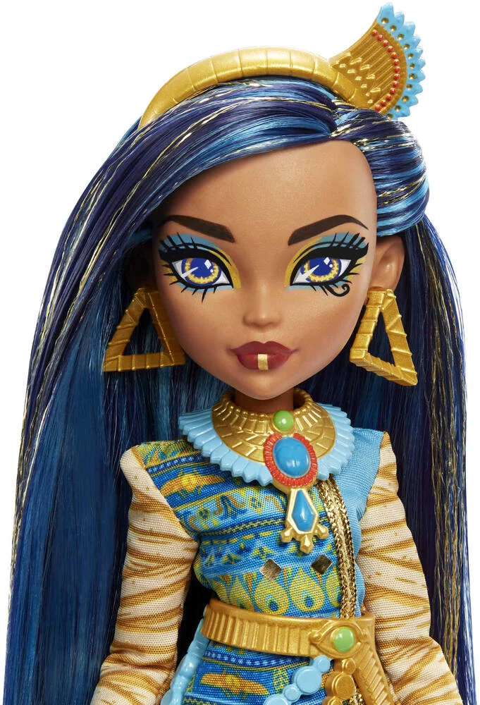 MONSTER HIGH -  POUPEE CLEO DE NILE AVEC ANIMAL DE COMPAGNIE