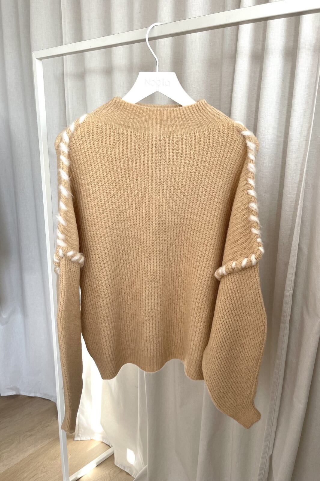 Noella Olli Knit 222 grey melange