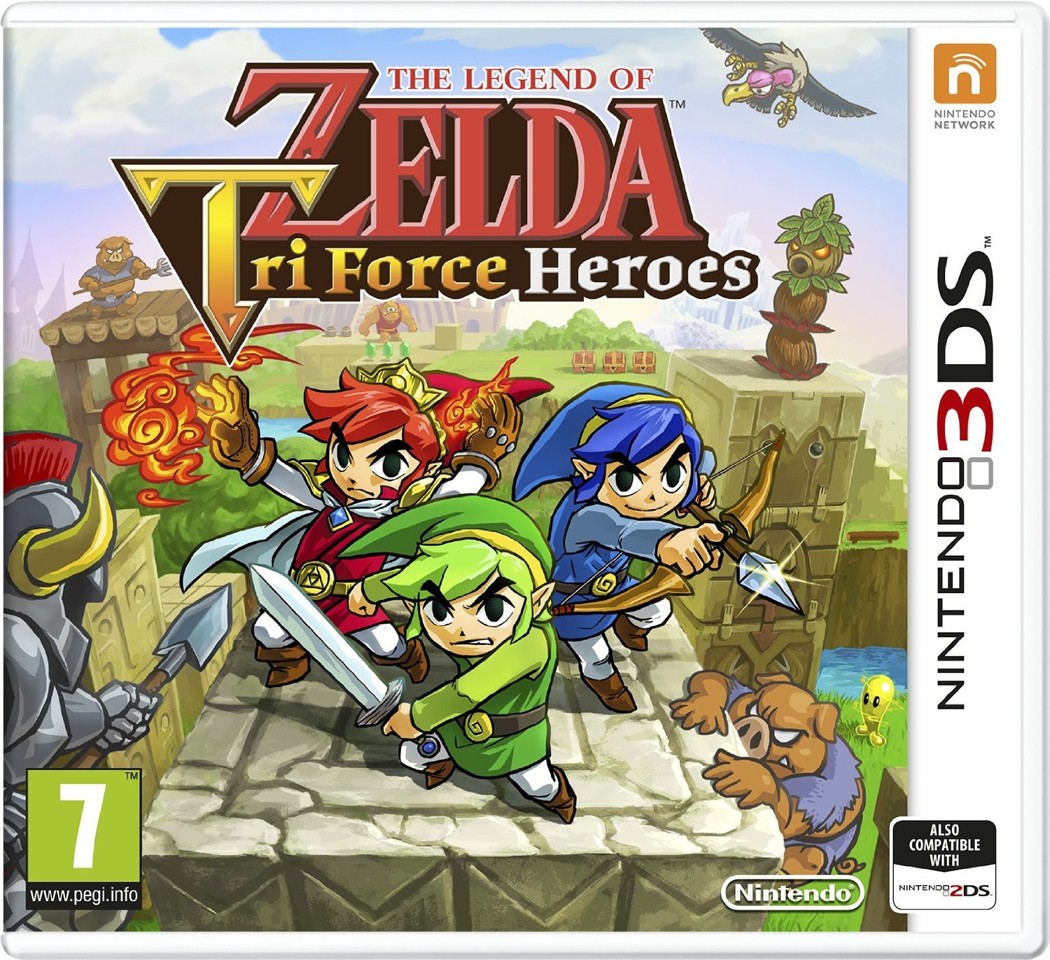 The Legend of Zelda: Tri Force Heroes- Nintendo 3DS