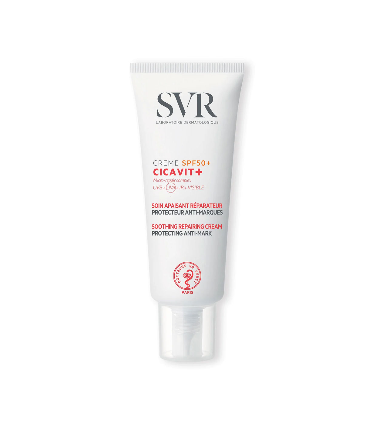 SVR - *Cicavit+* - Creme facial anti-marcas calmante e reparador FPS50+