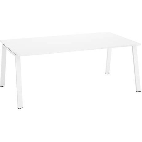 Bureau manager ECLA L 200 x P 100 cm piètement métal