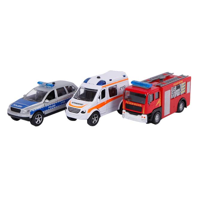 Einsatzfahrzeuge - 3er Geschenkset