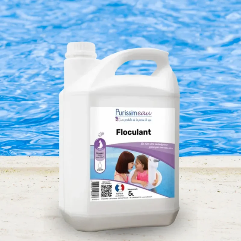 PURISSIMEAU - Floculant liquide pour piscine - 5L