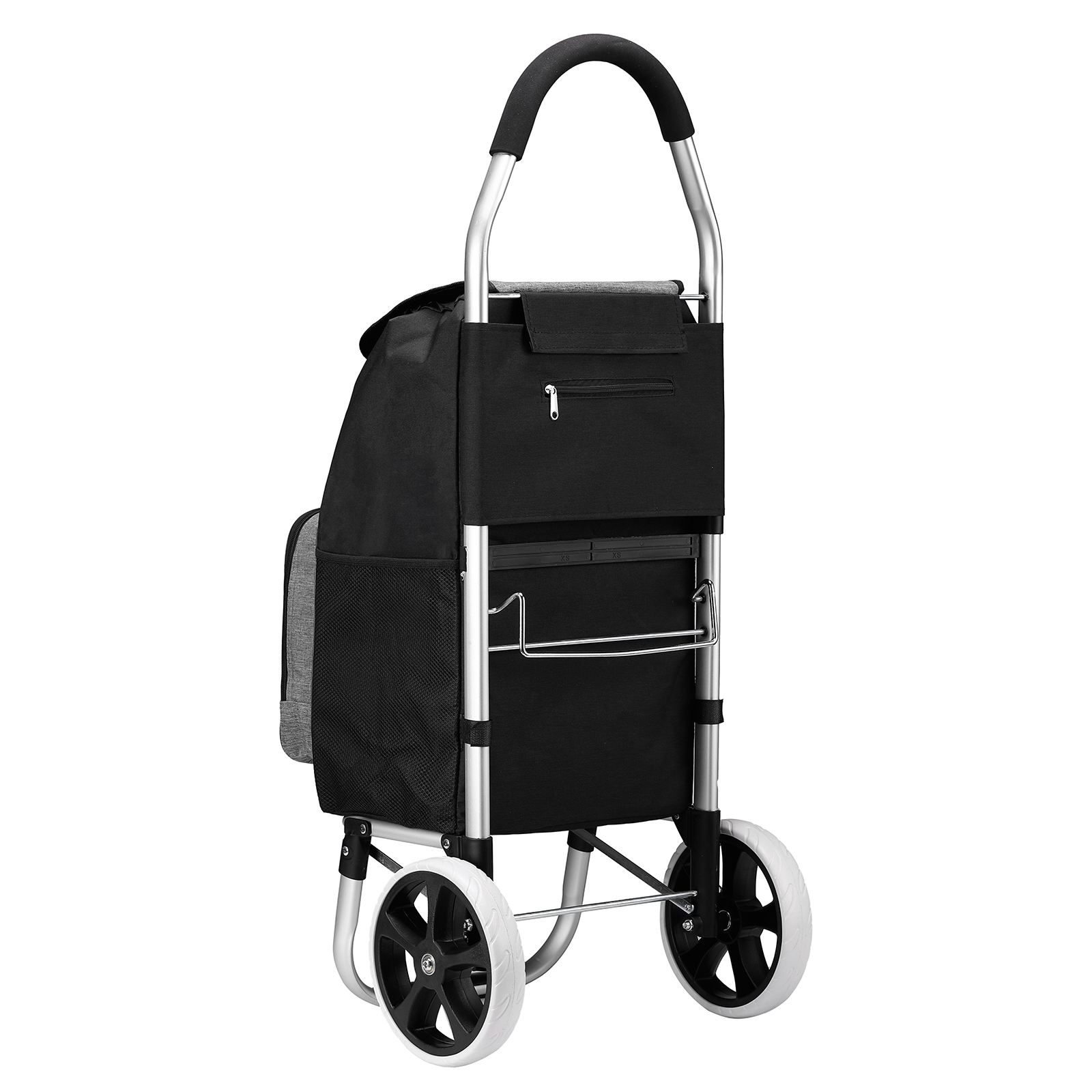 Packaway 45 liter boodschappentrolley met koelvak - Grey