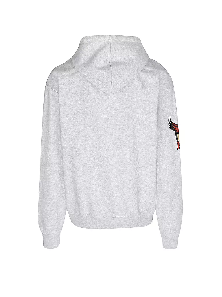 KARL KANI Sweatjacke  hellgrau