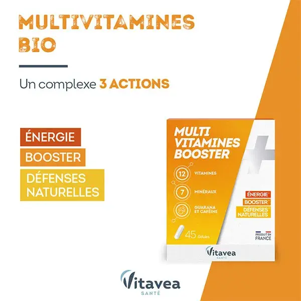 Vitavea Multivitaminas Energético com Reforço de Defesas Naturais 45 cápsulas