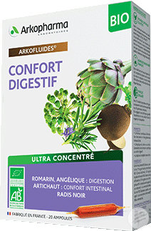 Arkopharma Arkofluides Confort Digestif Ultra Concentre Bio 20 Ampoules