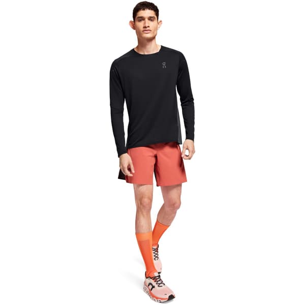 T-shirt running ON RUNNING PERFORMANCE LONG-T M BLACK/ECLIPSE