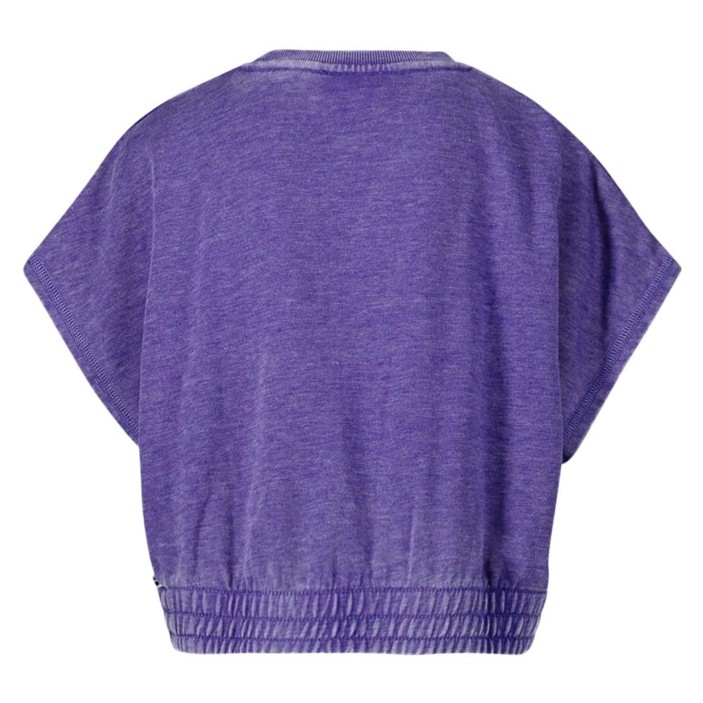 Le Temps Des Cerises T-Shirt Violet Fille Le Temps Des Cerises Naellegi