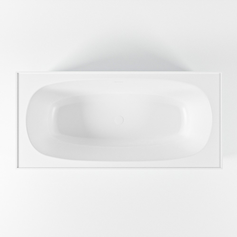 Mondiaz Freeze vrijstaand bad 180x85cm kleur clay/talc