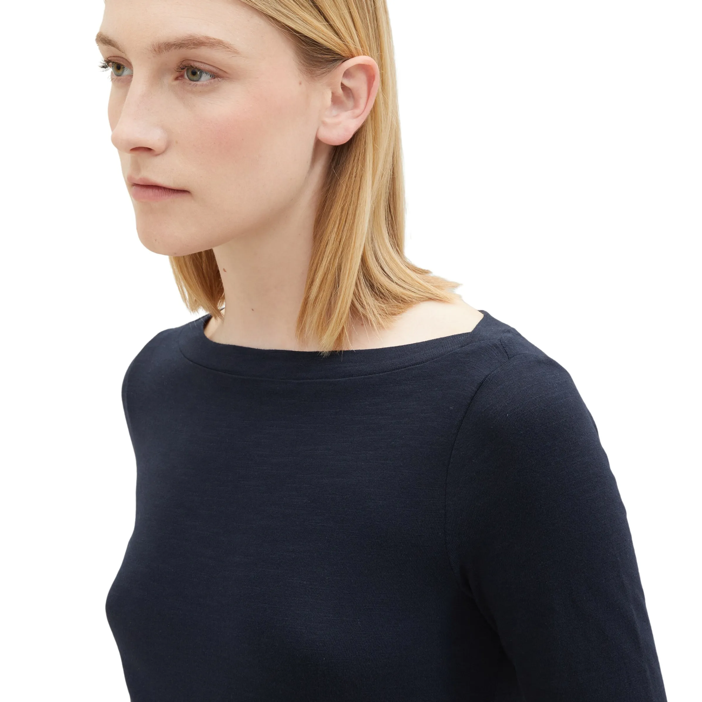 Damen Basic Shirt mit 3/4 Arm